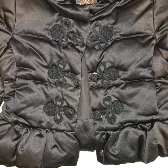 Ralph Lauren Black Stylish Puffer Jacket - Warm and Cozy for Your Little One - Picture 4 of 6